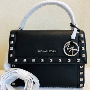 Michael Kors Dillon stud messenger